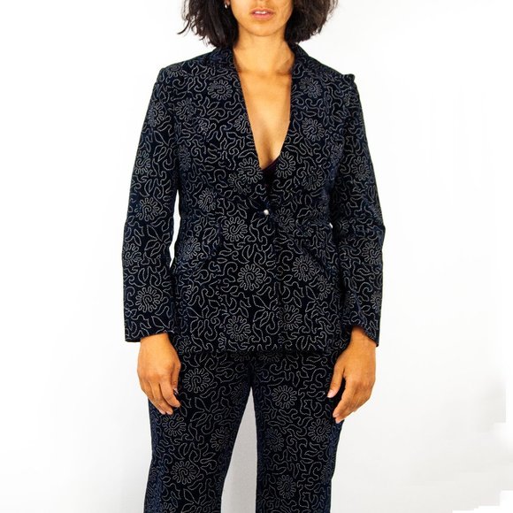 Campus Casuals Jackets & Blazers - 70s Velvet Suit M-L